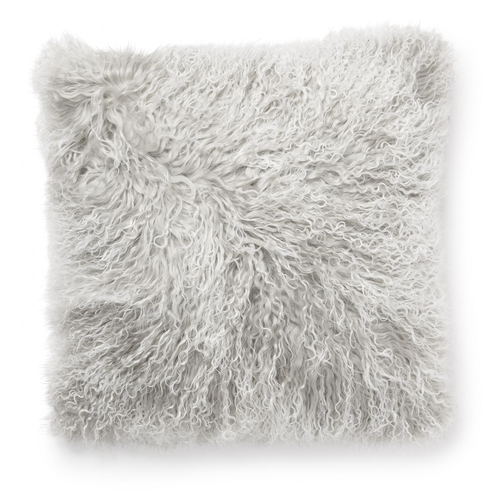 Tyynynpäällinen SHANSI vaaleanharmaa valkoinen