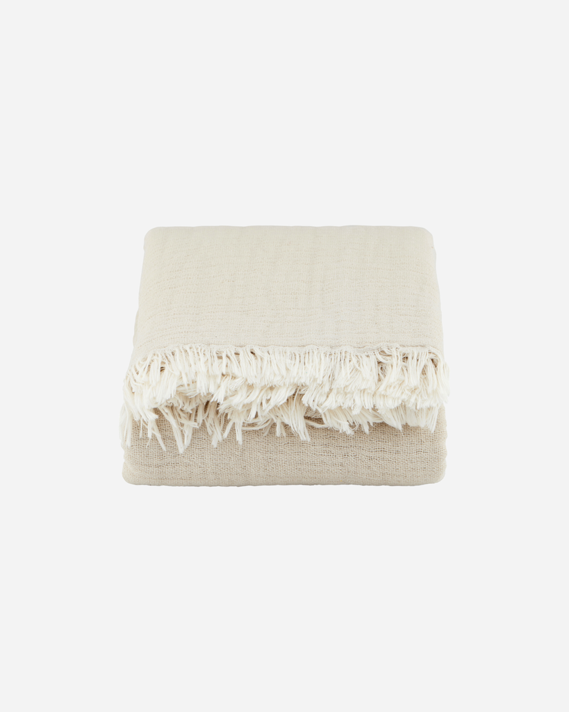 Torkkupeitto Alice beige