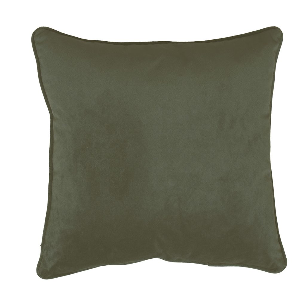 Tyynynpäällinen Estelle sammaleenvihreä 45 cm x 45 cm