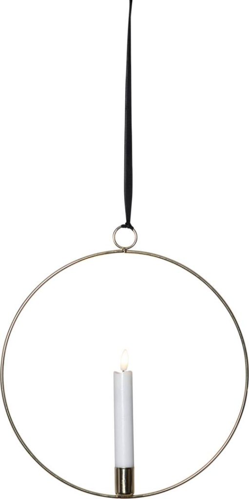 Flamme Ring sisäkoriste messinki 