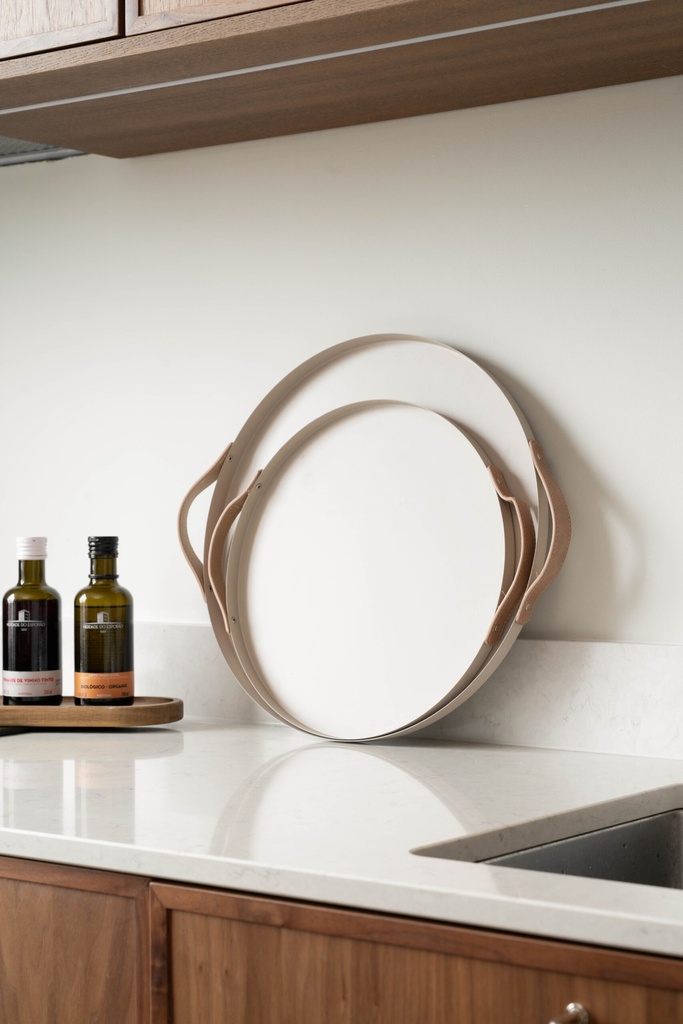 Tarjotin Gateau beige iso