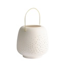 Keraaminen lyhty L valkoinen