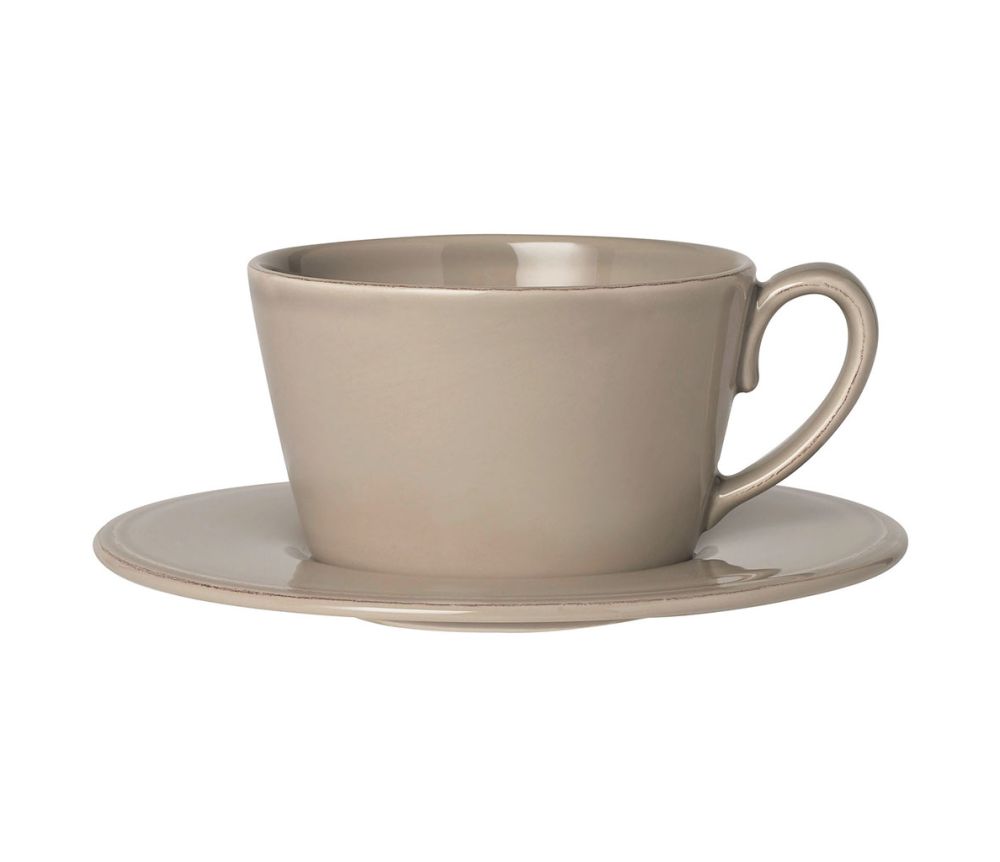 Kahvikuppi ja lautanen Constance mastic