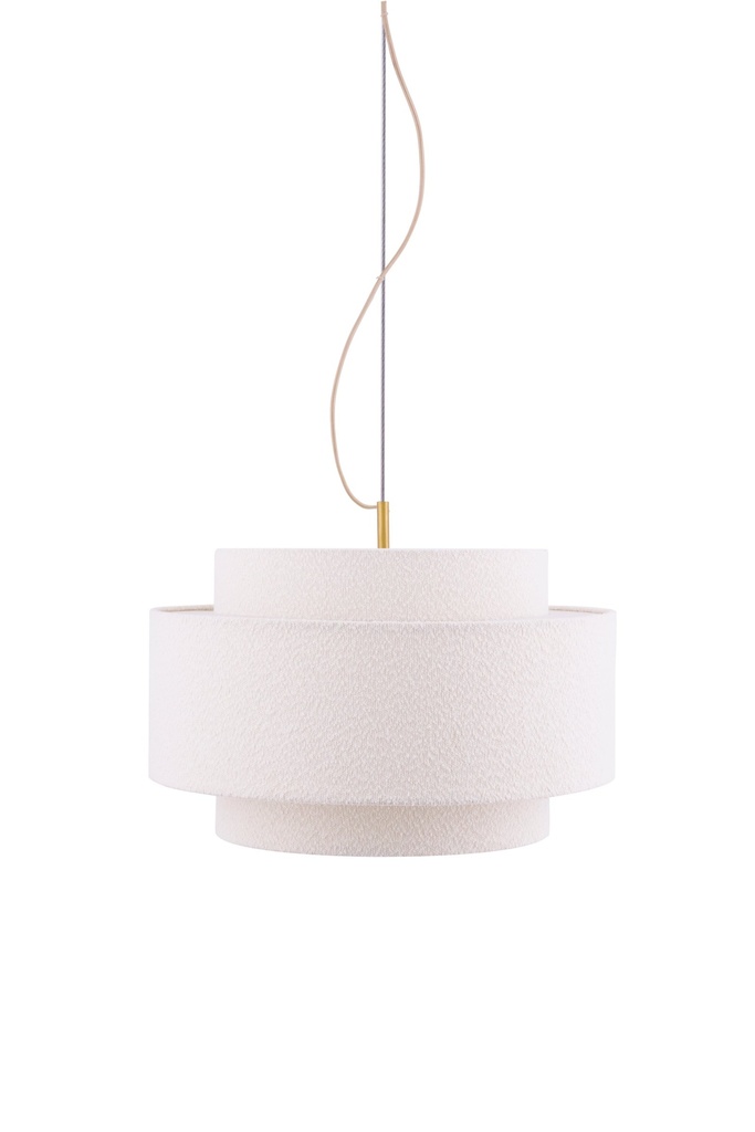 Kattovalaisin Noah Boucle 50 cm valkoinen 