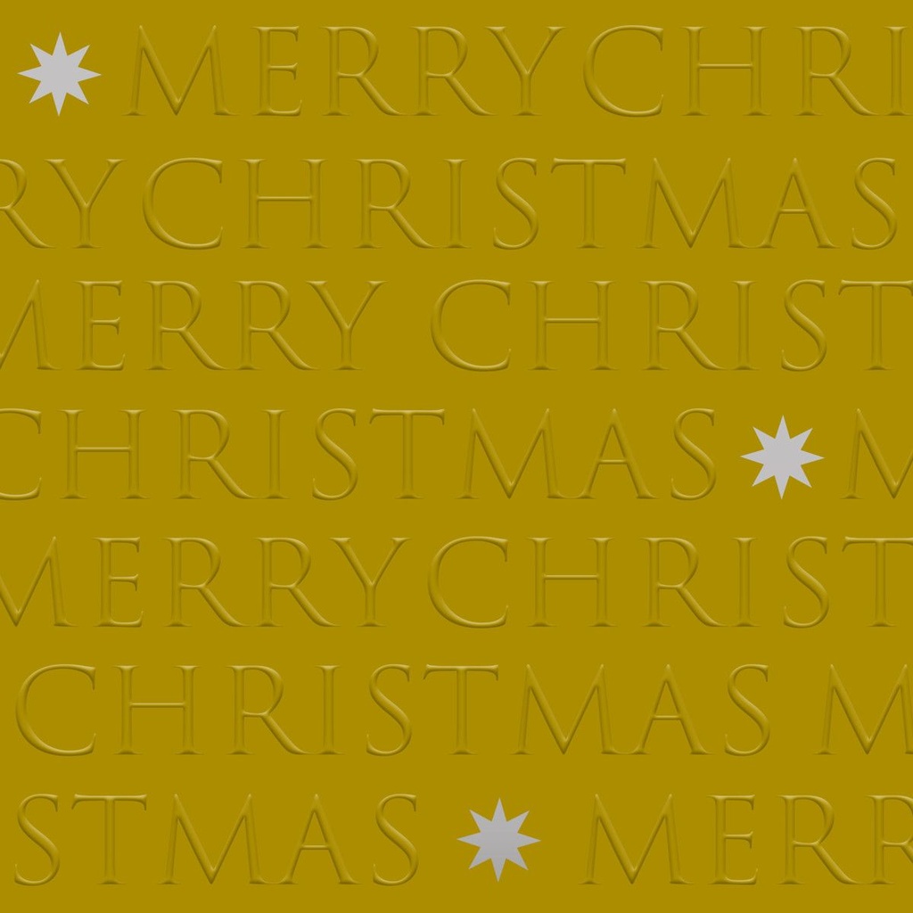 Paperiservietti Joulu Kirjaimet Gold 33x33 