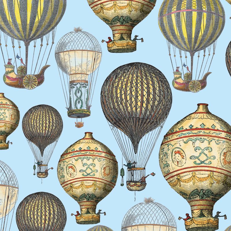 Paperiservietti Mongolfiere Cielo 33x33 