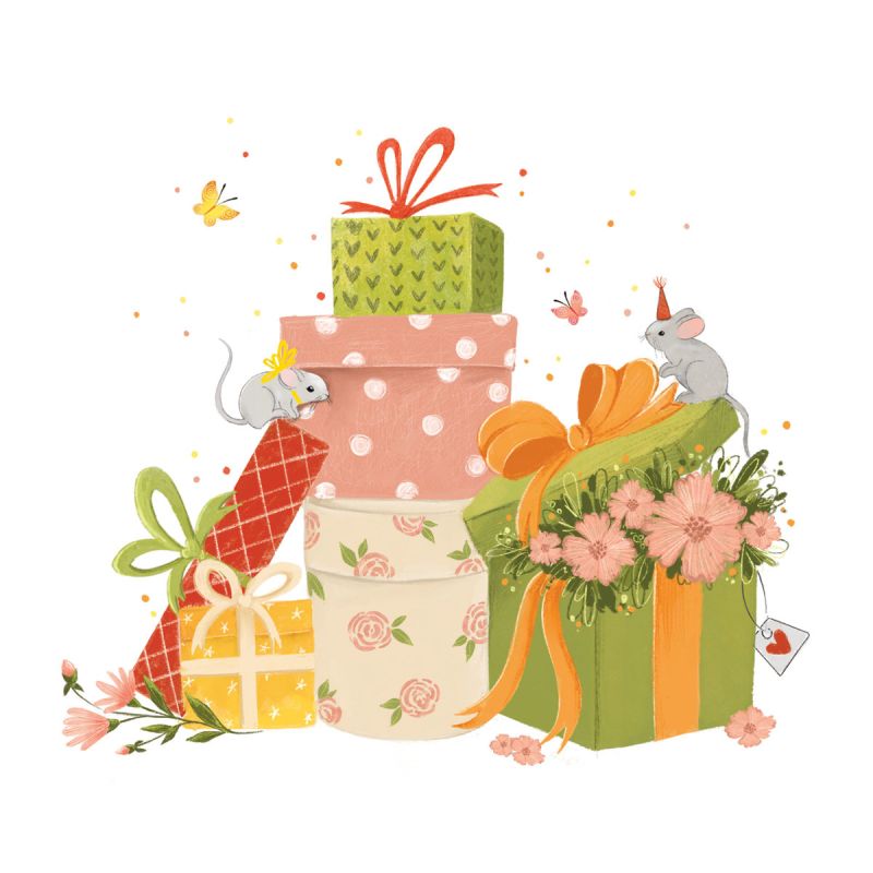 Paperiservietti Lahjat 33x33 