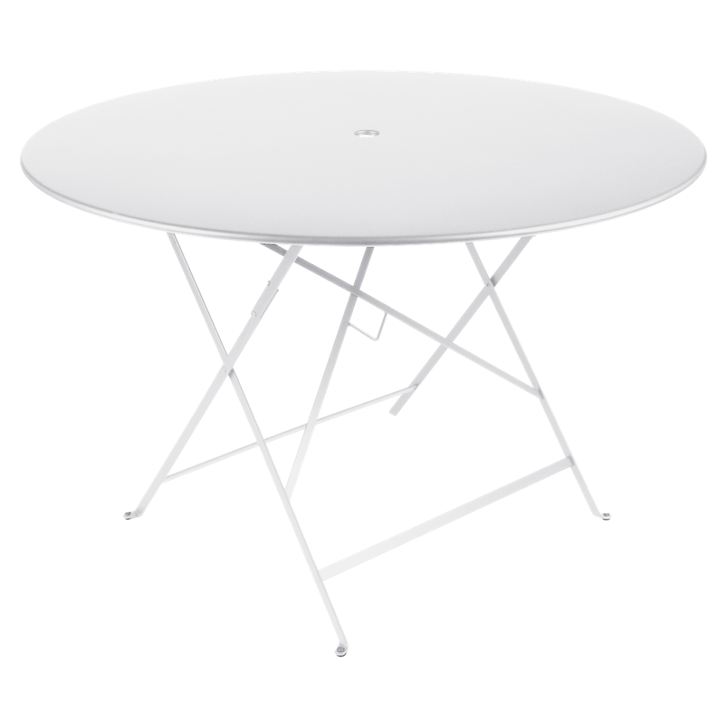 Taittopöytä BISTRO Ø117cm cotton white