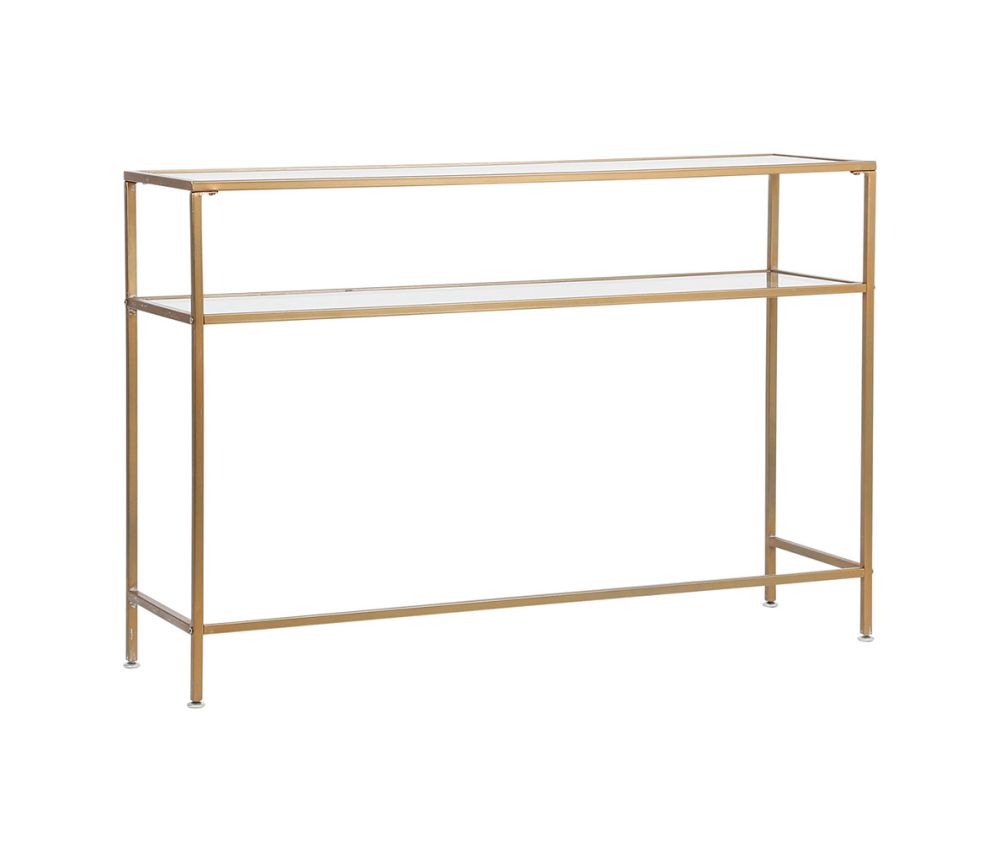 Konsolipöytä Minea kultainen