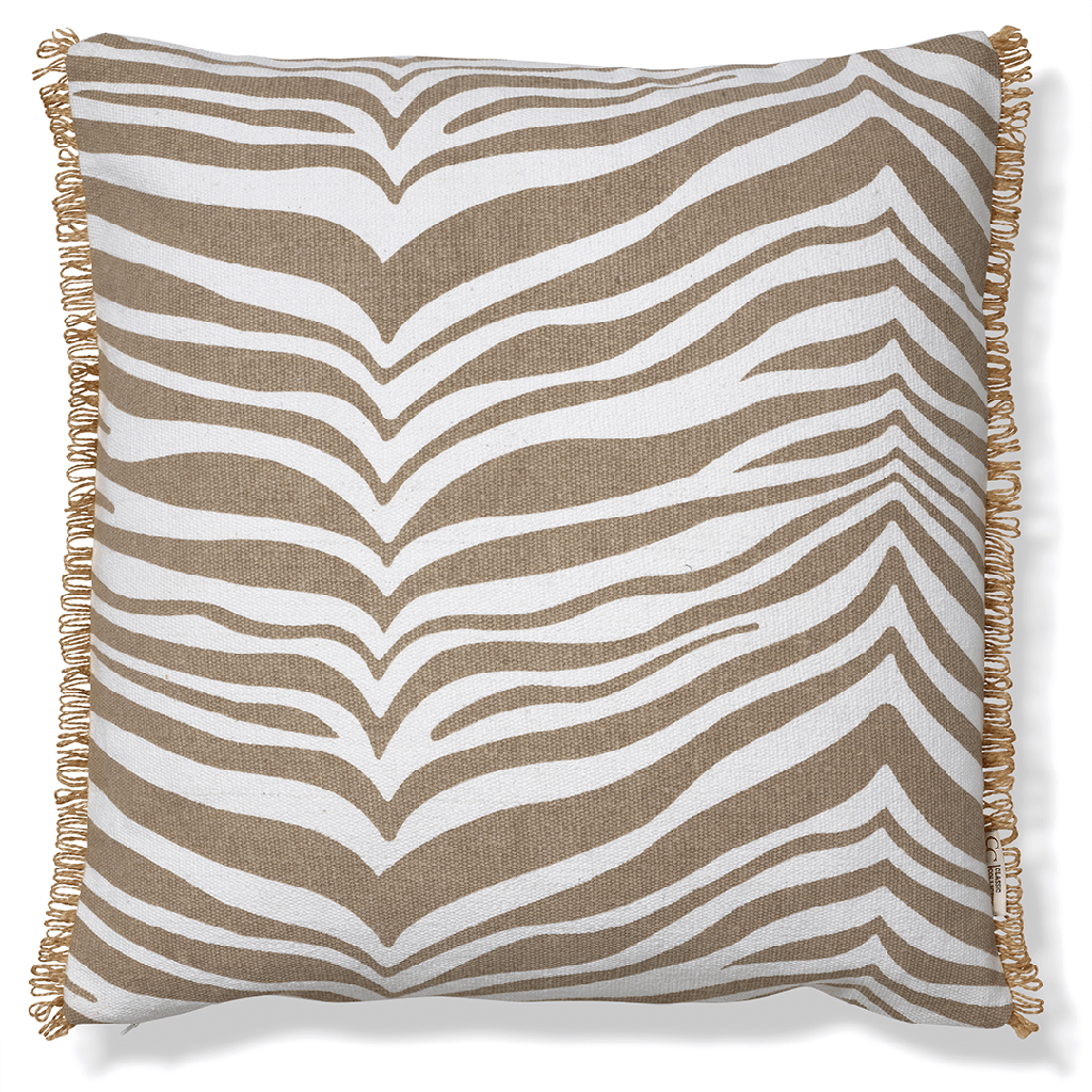 Tyyny Zebra 50 x 50 cm simply taupe