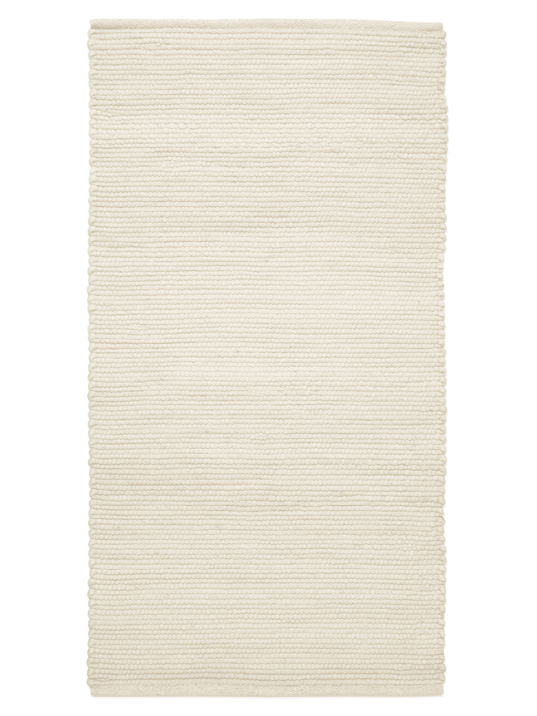 Villakäytävämatto Merino 80 x 150 cm valkoinen