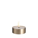 LED Tuikkukynttilä Melted, Brass