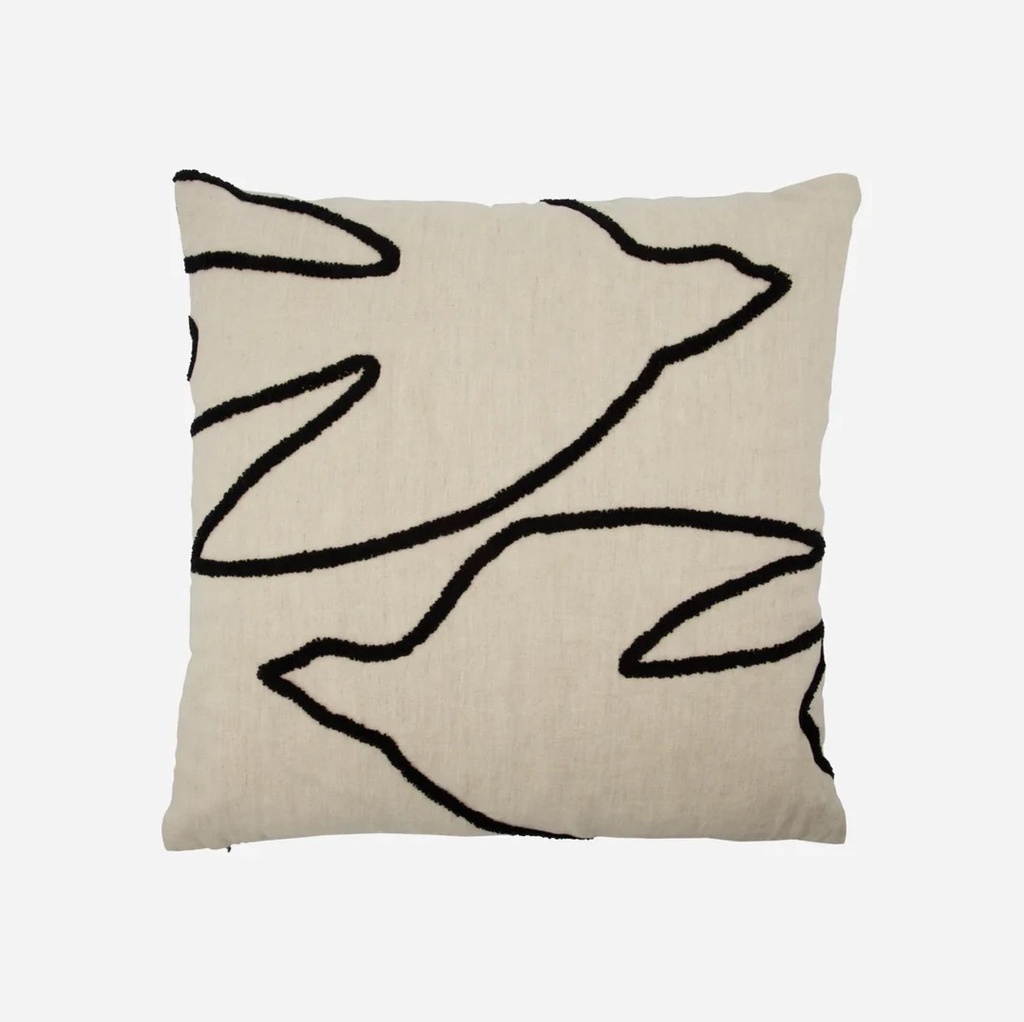 Tyynynpäällinen Fly 50x50 cm musta