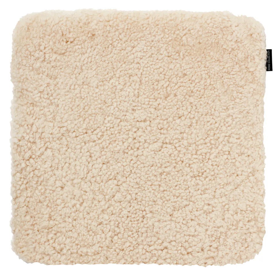 Istuintyyny CURLY 40x40 cm beige moonlight