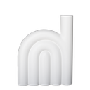 Maljakko ROPE valkoinen M