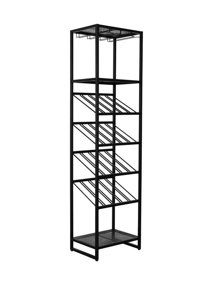 Viinikaappi CATY musta