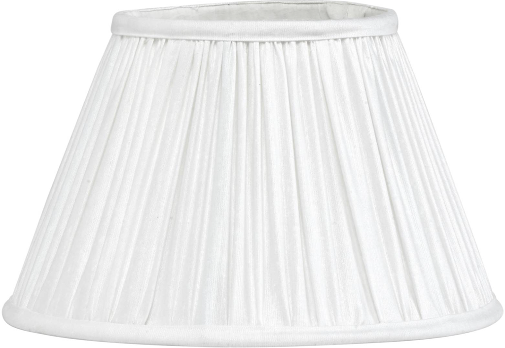 Varjostin Stella 25 cm luonnonvalkoinen