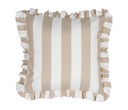Ulkotyynynpäällinen Summer beige-valko raita