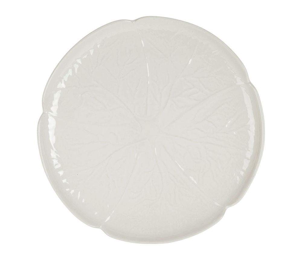 Päivällislautanen Garden White 27 cm 