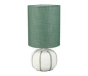 Pöytävalaisin Raita vihreä-valkoinen