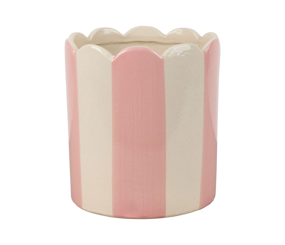 Kukkaruukku Raita vaaleanpunainen