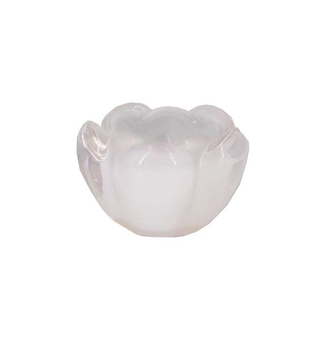 Kynttilänjalka Emmie valkoinen