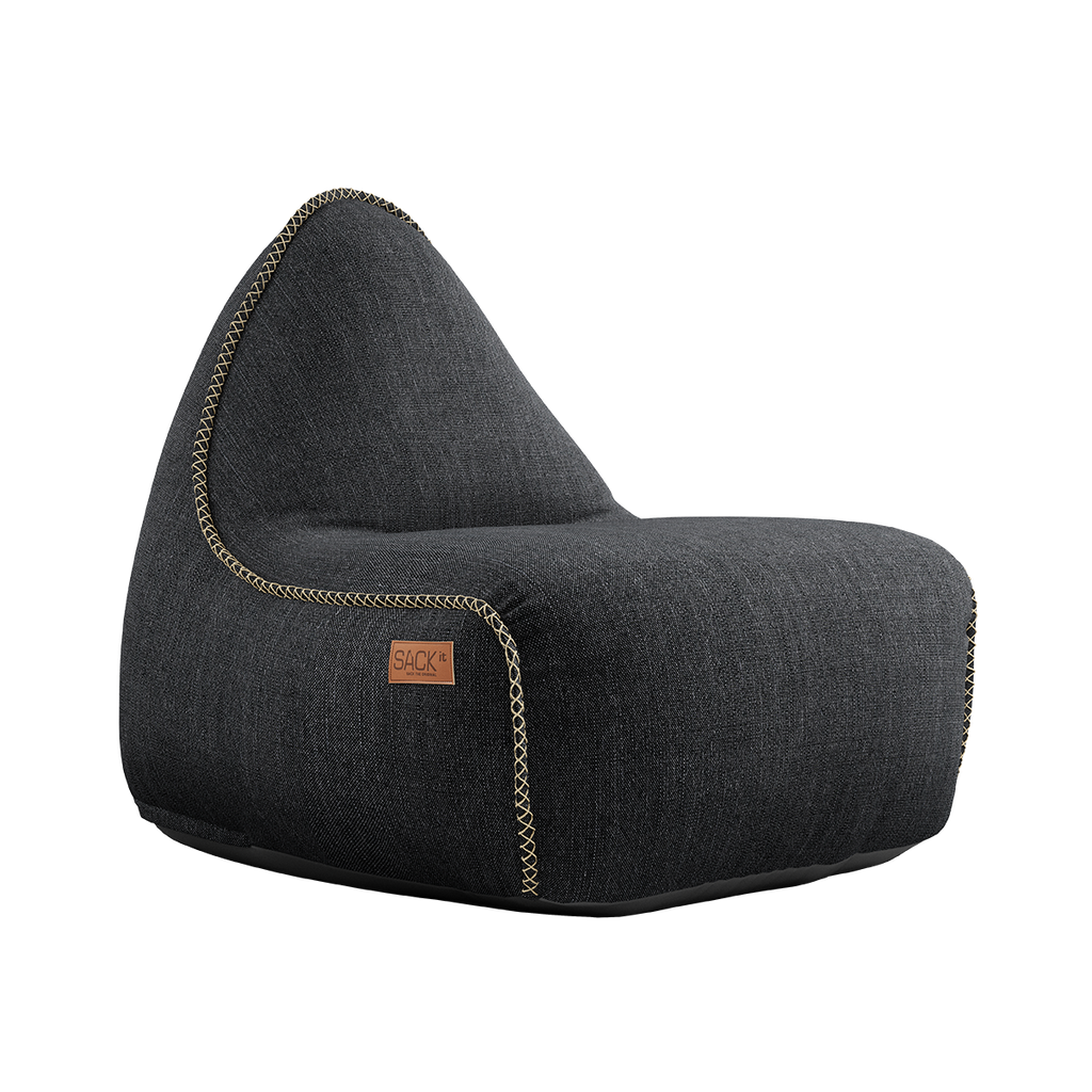 SACKit Cobana Lounger tuoli, musta