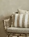 Tyynynpäällinen Beige Raita 40 x 60cm