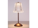Ladattava LED-valaisin Chandel mocca