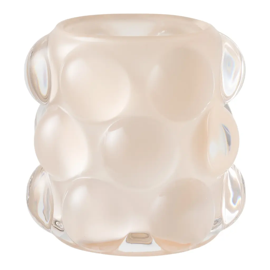 Kynttilänjalka Bubble beige