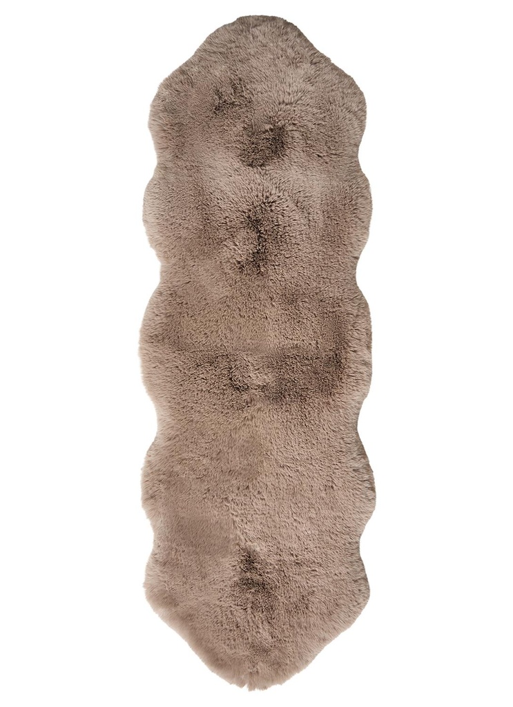 Tekotalja FLUFFY nougat 60x180 cm  