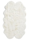 Tekotalja FLUFFY valkoinen 120x180 cm