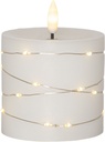 LED-kynttilä valoilla 10 cm