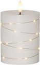LED-kynttilä valoilla 12,5 cm