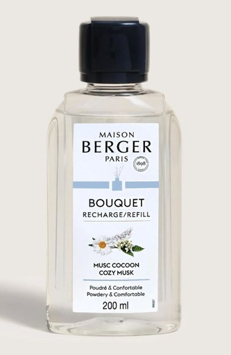 [007772] Huonetuoksu täyttöpakkaus  Musc cocoon 200ml  