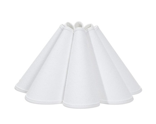 [2526-FR01] Lampunvarjostin Freja 26cm valkoinen