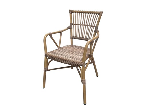 [E3016-beige] Ulkotuoli Anna, natural