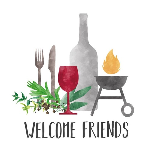 [1333721] Servetti GRILL & FRIENDS 33x33cm