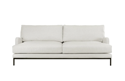 [5233] 3-istuttava sohva Howard Slim suora