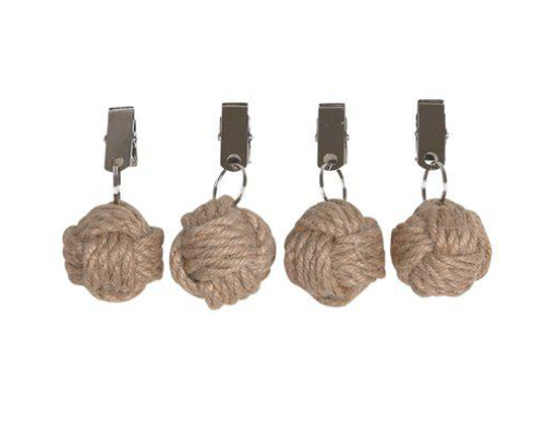 [210154-000-15] Pöytäliinan painot KNOP ruskea