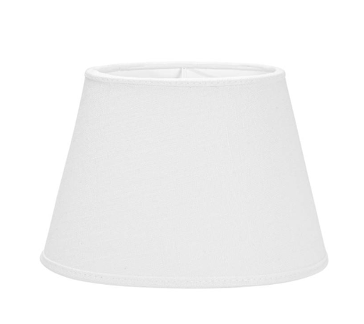 [1544-L002] Varjostin Oval 42 cm luonnonvalkoinen 