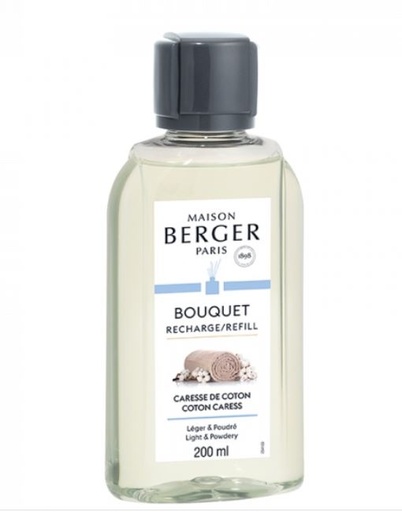 [6287] Huonetuoksu täyttöpakkaus COTTON CARESS 200 ml 