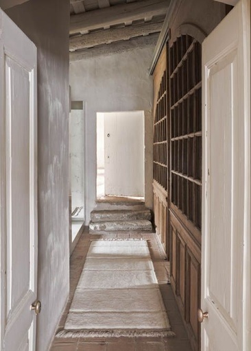 [WO-STEPPE-WH-R] Villamatto STEPPE 80x230 cm