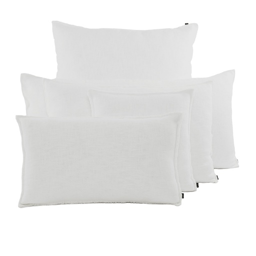 [100530_00_045H] Haomy tyynynpäällinen CALIFORNIA 45x45 cm Blanc