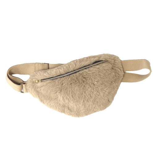 [CHAM_03_B] Vyölaukku tekoturkis CHAMONIX 32x15 cm, Lin