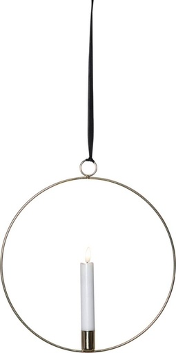 [SR-063-44] Flamme Ring sisäkoriste messinki 