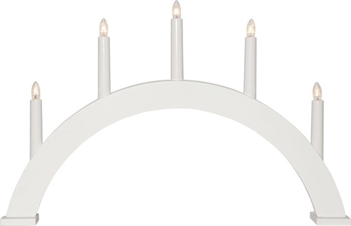 [SR-214-81-1] Kynttelikkö Albo valkoinen