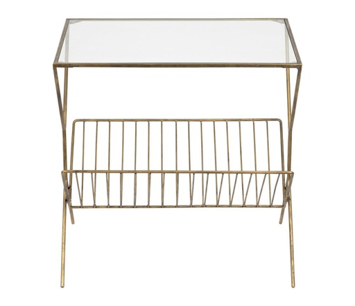 [35210] Sivupöytä / Lehtiteline Minea