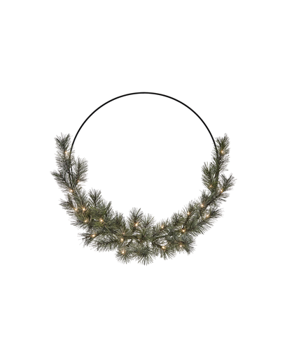 [260250519] Joulukranssi LED-valoilla