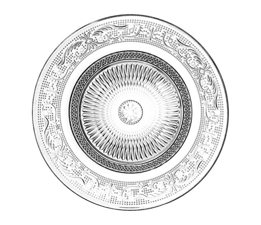 [30449] Jälkiruokalautanen Classic lasi  